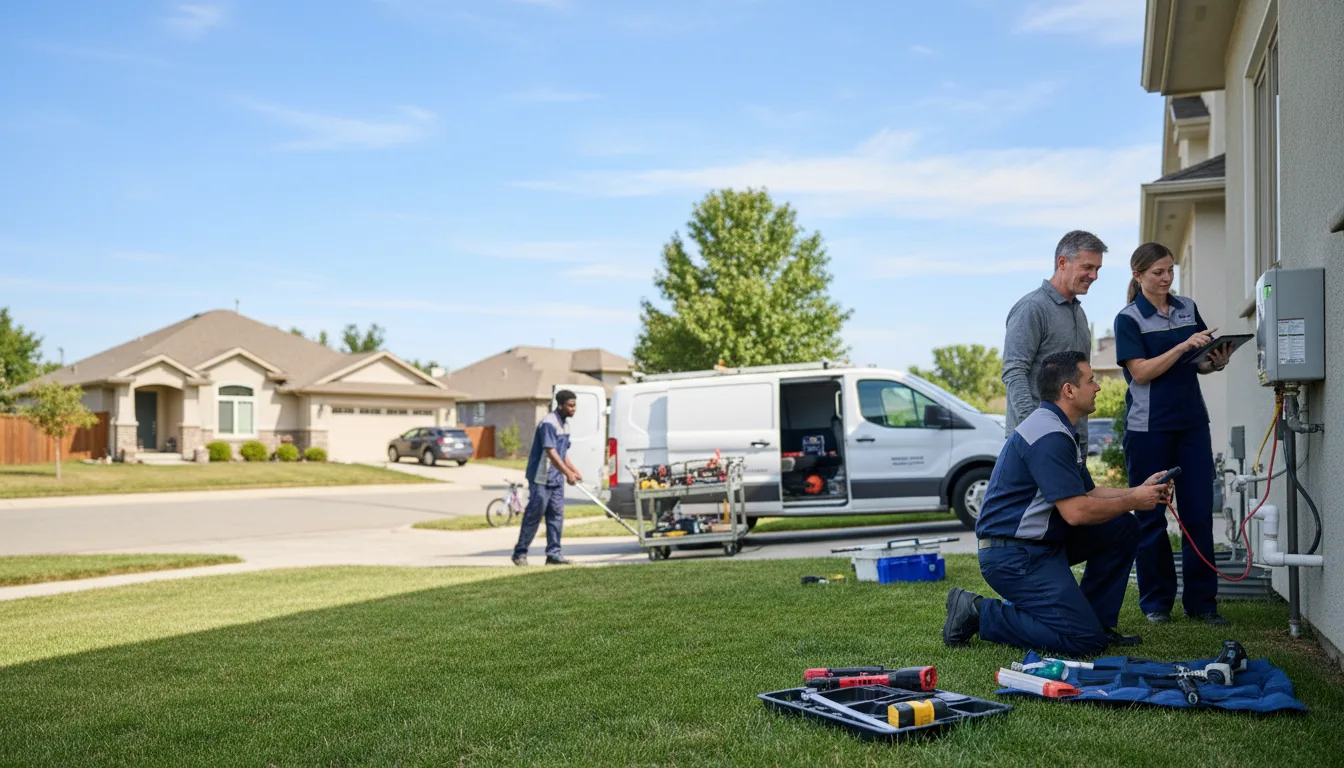 Tankless water heater service in Calumet, OK